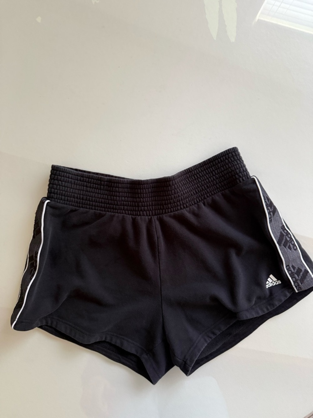 Adidas Black Running Shorts Women XL Athletic Gym Activewear